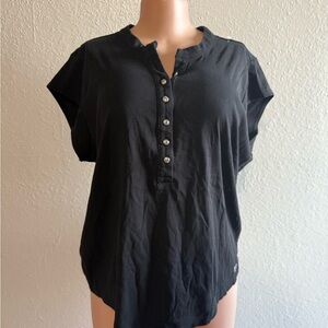 Calvin Klein Black Button-Down Women's Shirt